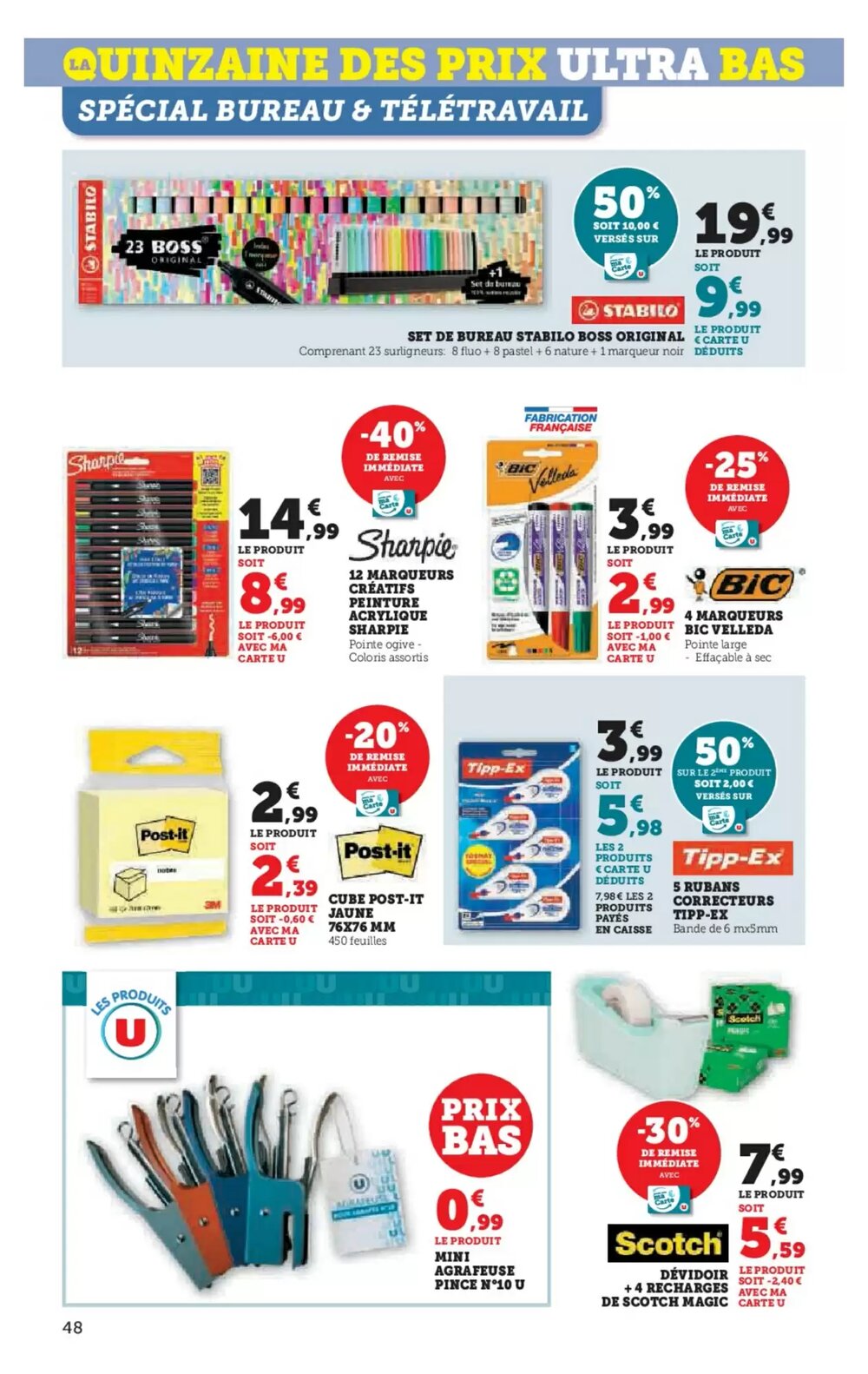 Prospectus promotionnel Super U valable à partir du 06/01/2026 - Page 48.