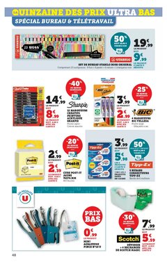 Prospectus promotionnel Super U valable à partir du 06/01/2026 - Page 48.