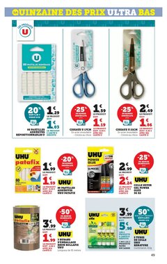 Prospectus promotionnel Super U valable à partir du 06/01/2026 - Page 49.