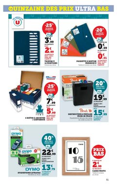 Prospectus promotionnel Super U valable à partir du 06/01/2026 - Page 51.