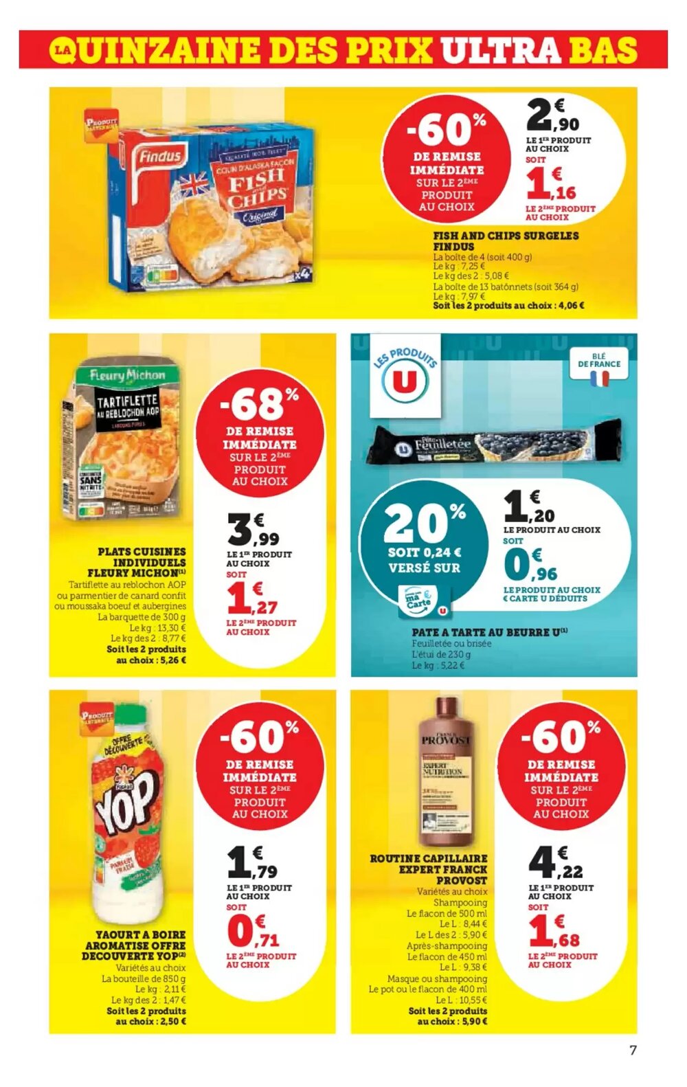 Prospectus promotionnel Super U valable à partir du 06/01/2026 - Page 7.