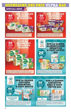 Prospectus promotionnel Super U valable à partir du 06/01/2026 - Page 8.