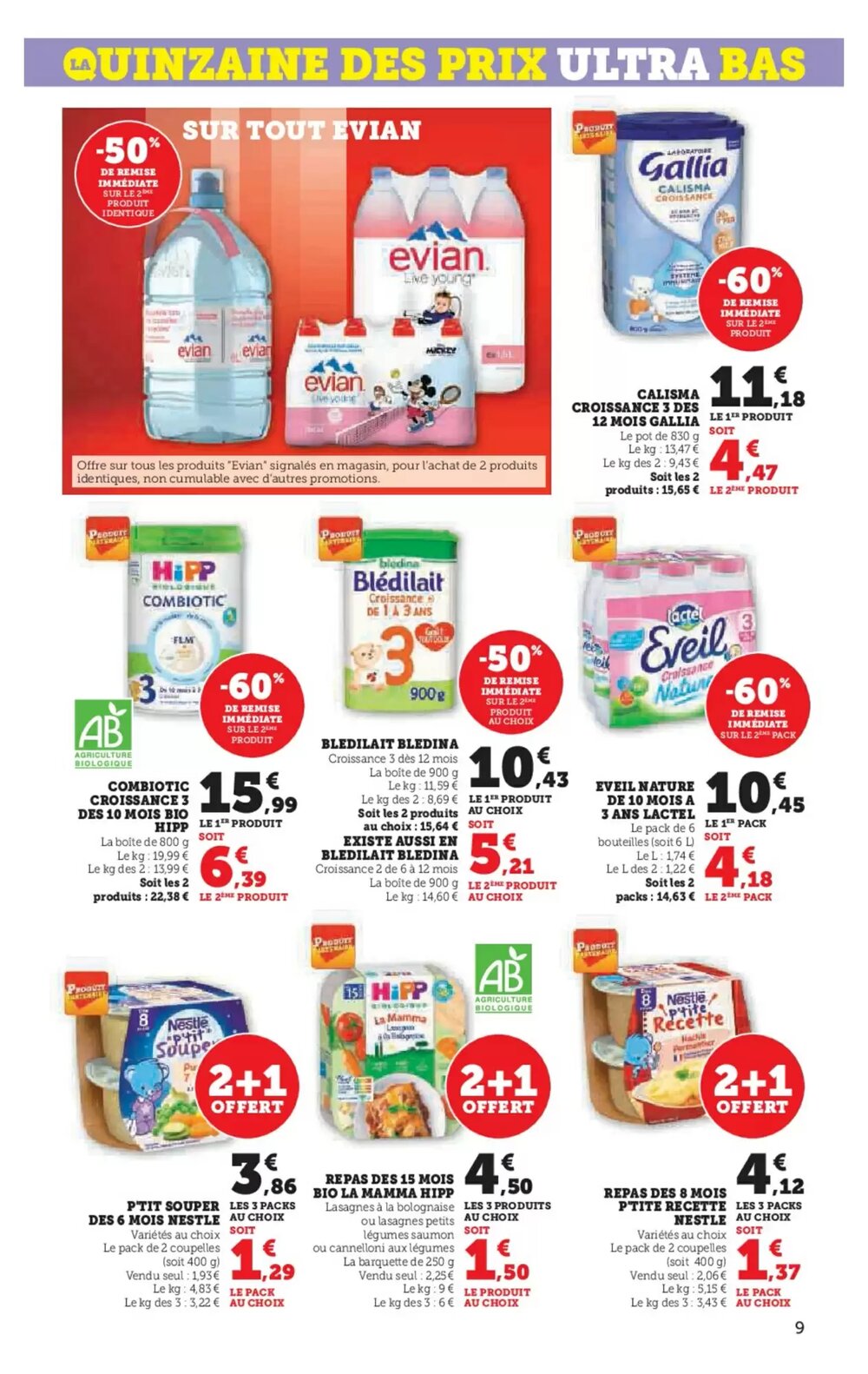 Prospectus promotionnel Super U valable à partir du 06/01/2026 - Page 9.