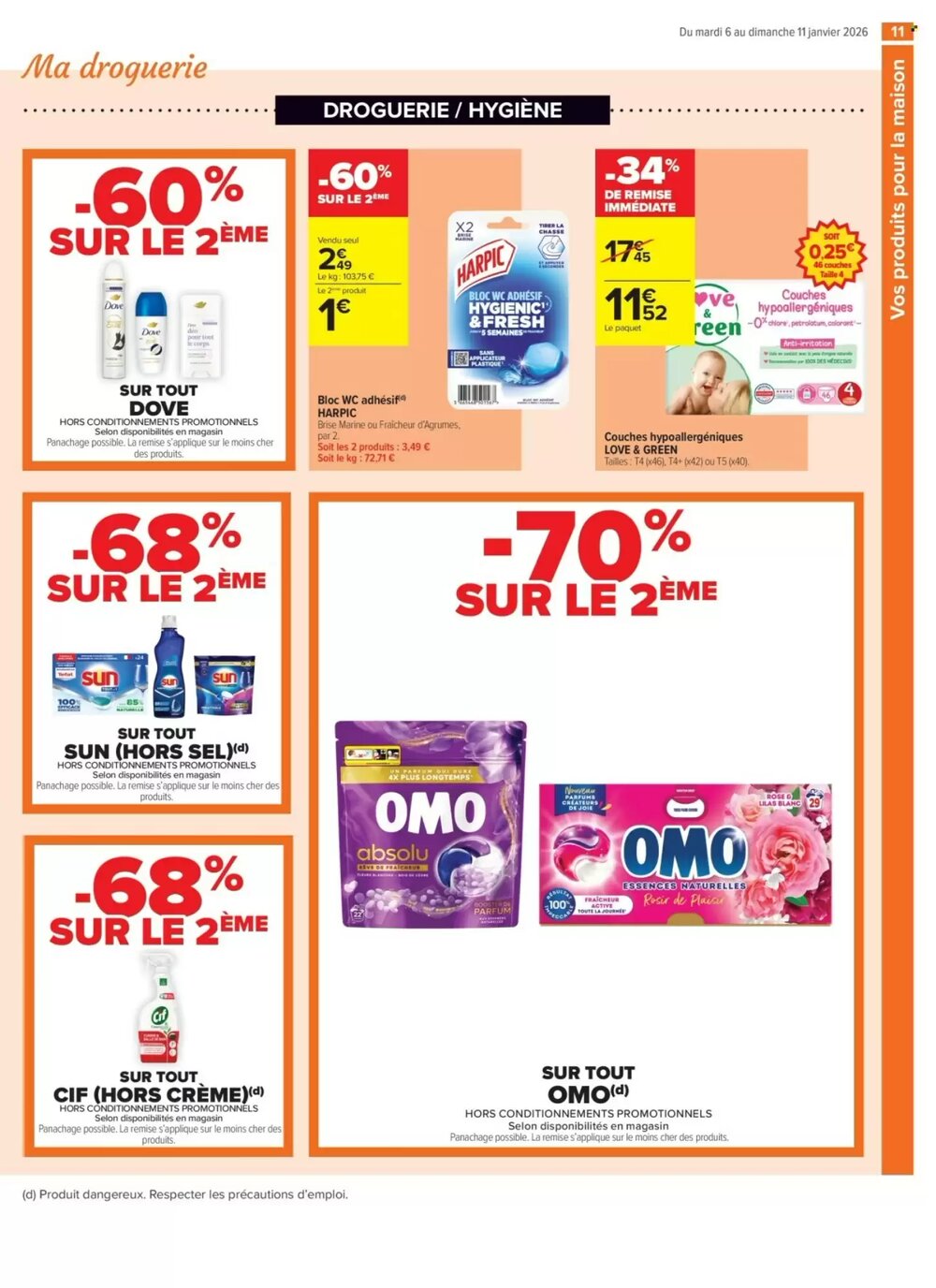 Prospectus promotionnel Carrefour valable à partir du 06/01/2026 - Page 11.