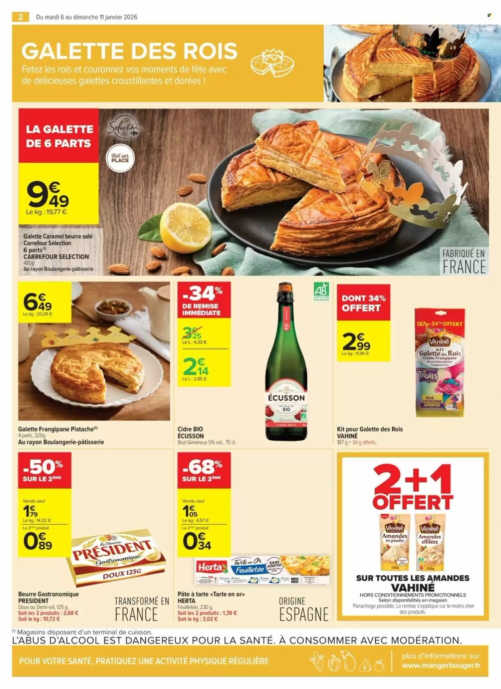 Prospectus promotionnel Carrefour valable à partir du 06/01/2026 - Page 2.