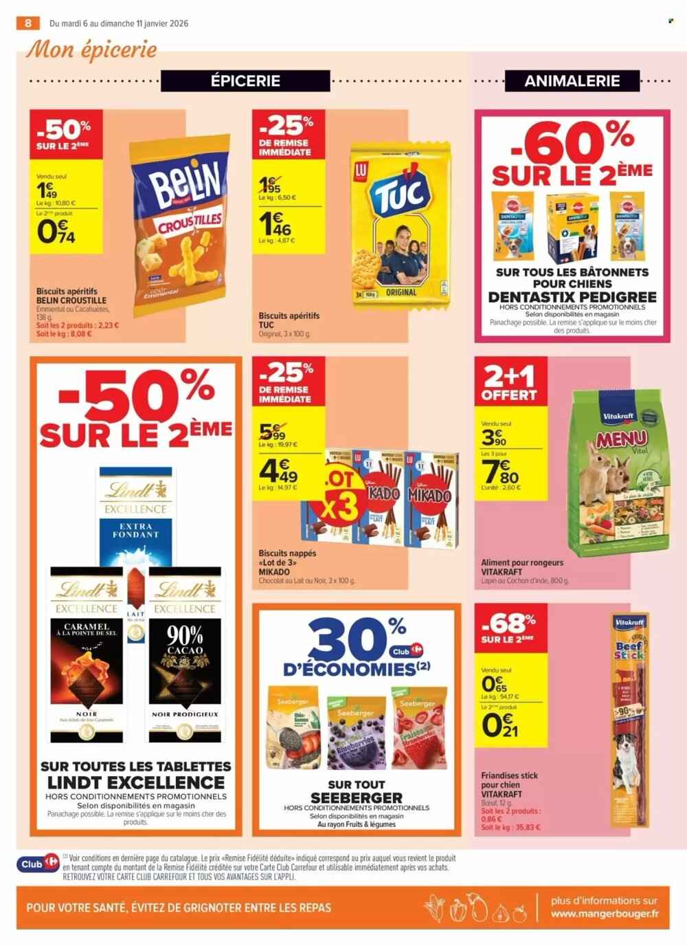 Prospectus promotionnel Carrefour valable à partir du 06/01/2026 - Page 8.