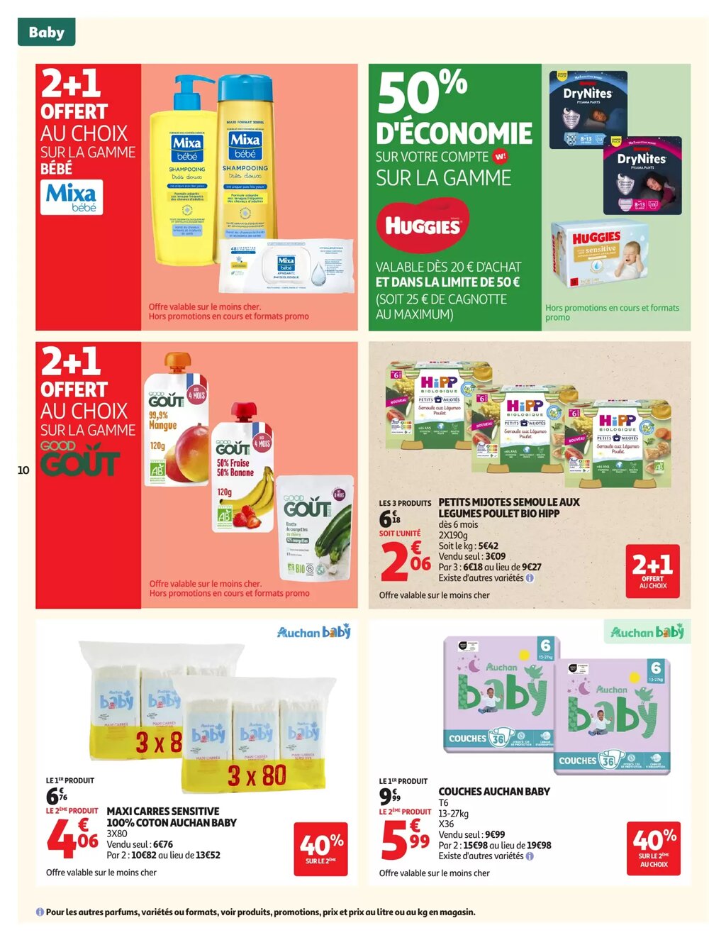 Prospectus promotionnel Auchan valable à partir du 06/01/2026 - Page 10.