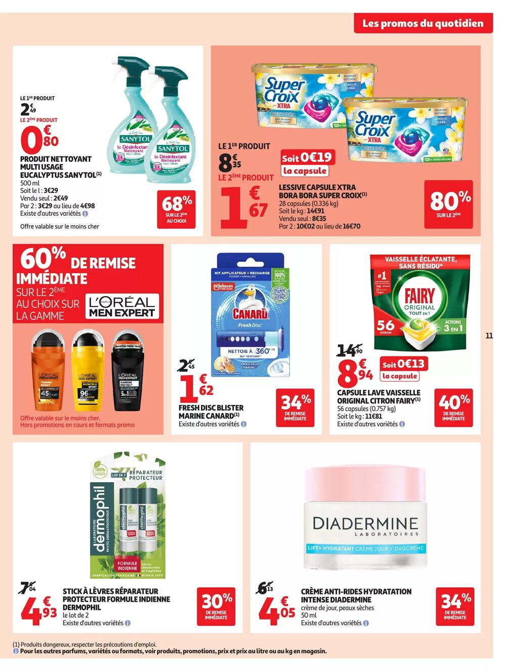 Prospectus promotionnel Auchan valable à partir du 06/01/2026 - Page 11.