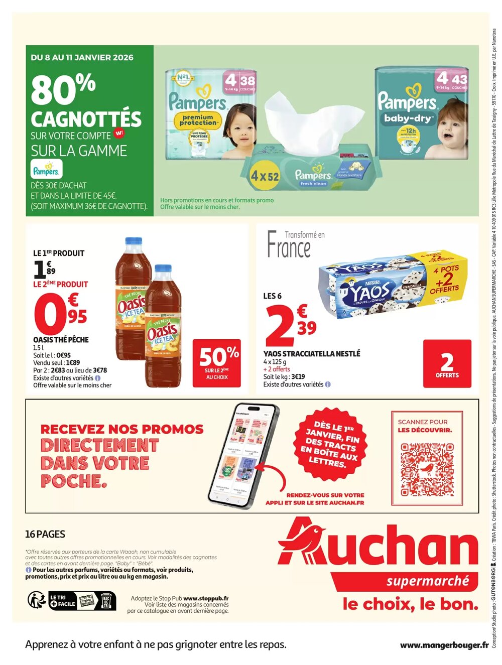 Prospectus promotionnel Auchan valable à partir du 06/01/2026 - Page 16.