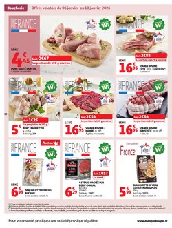 Prospectus promotionnel Auchan valable à partir du 06/01/2026 - Page 12.