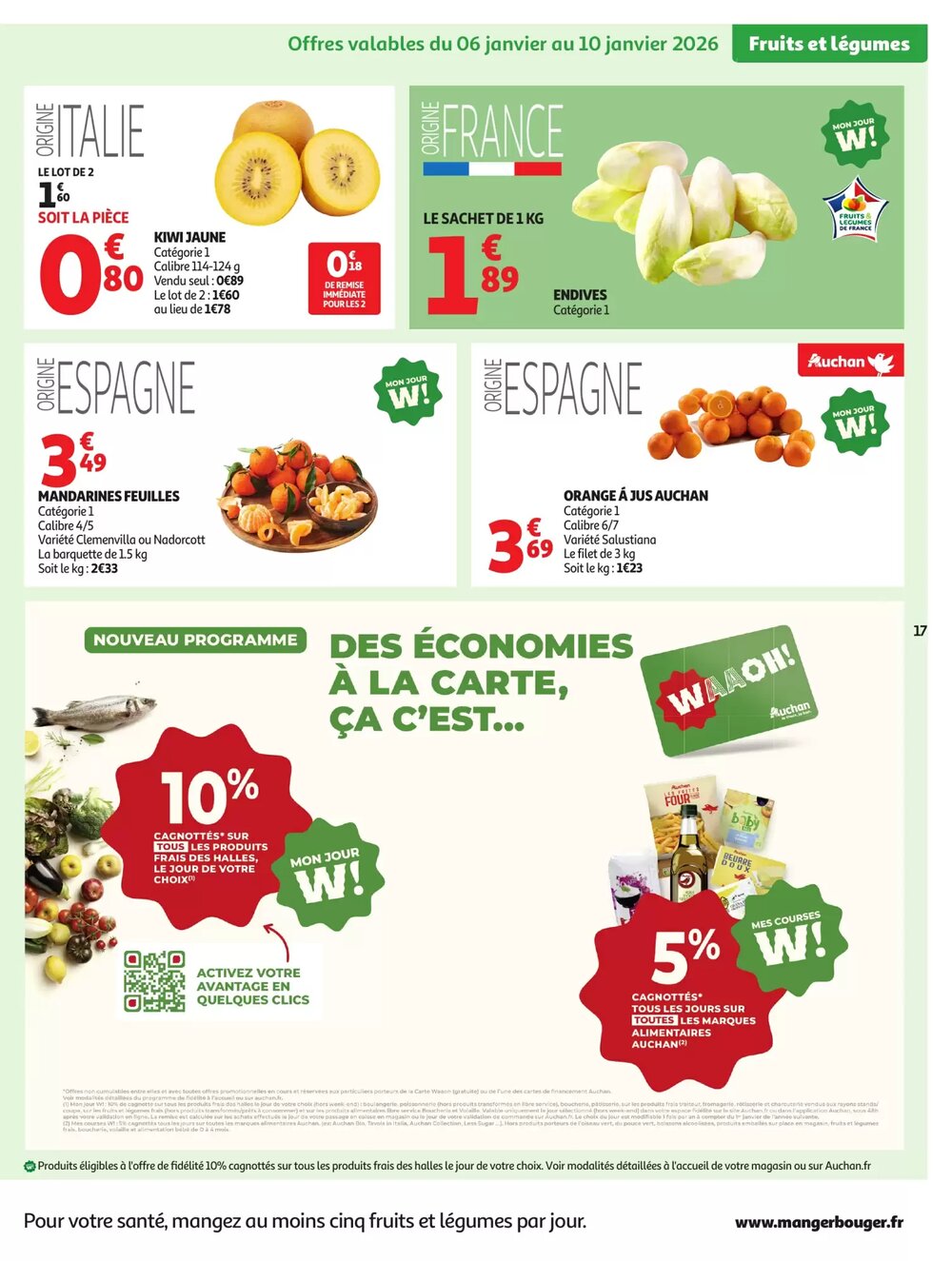 Prospectus promotionnel Auchan valable à partir du 06/01/2026 - Page 17.