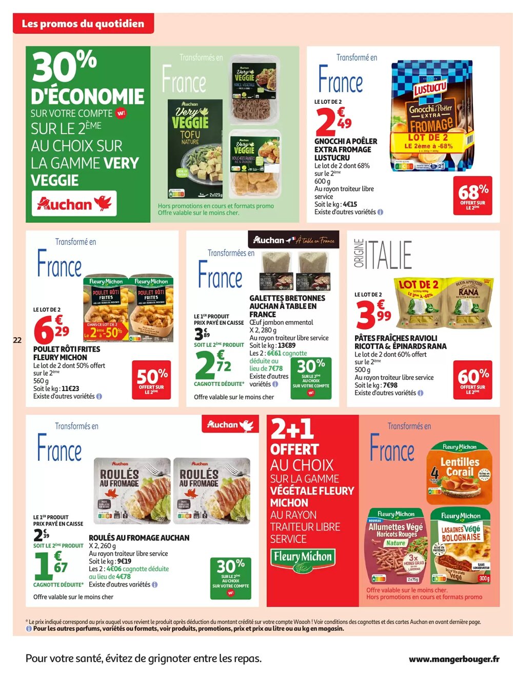 Prospectus promotionnel Auchan valable à partir du 06/01/2026 - Page 22.
