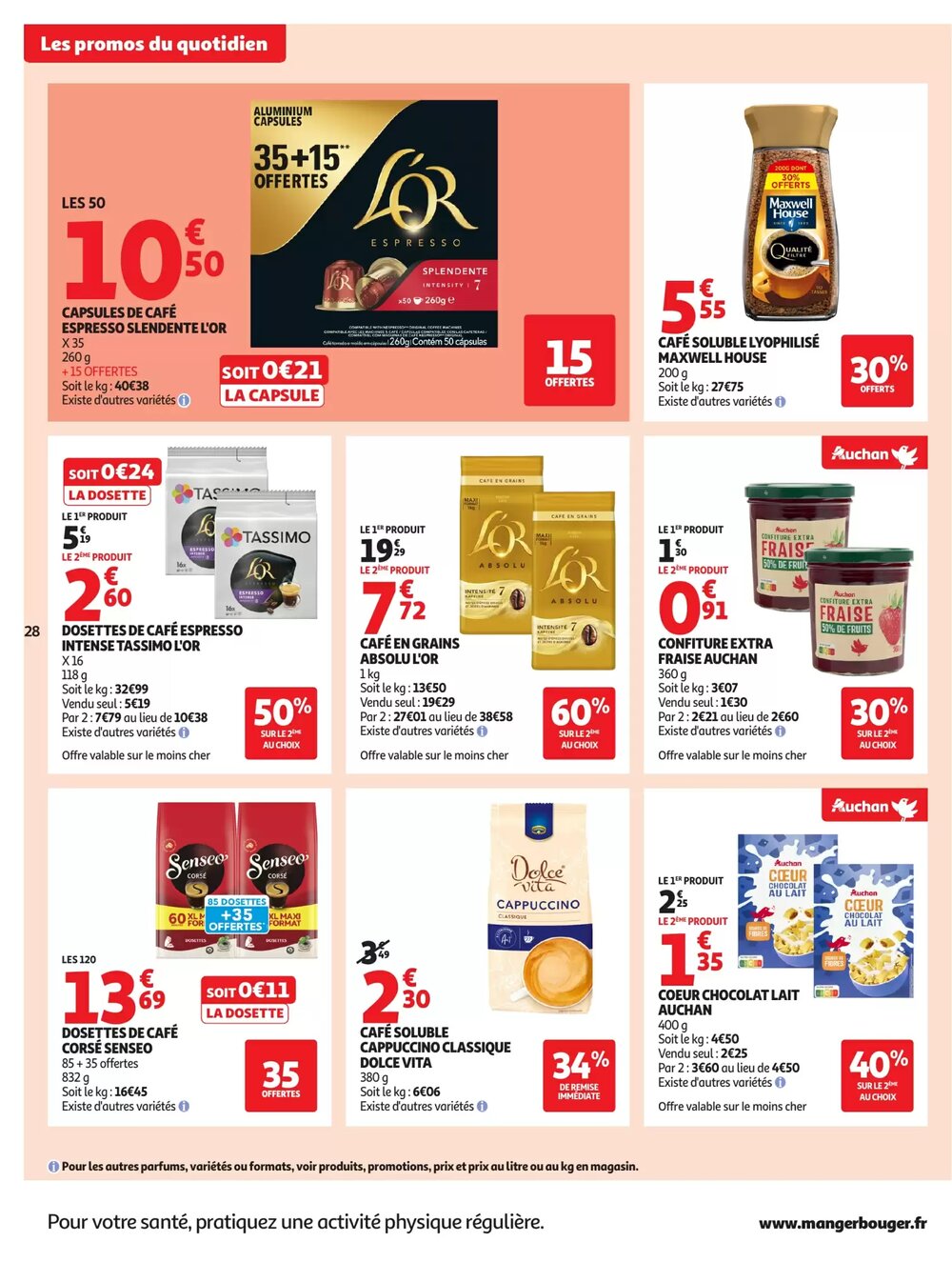 Prospectus promotionnel Auchan valable à partir du 06/01/2026 - Page 28.