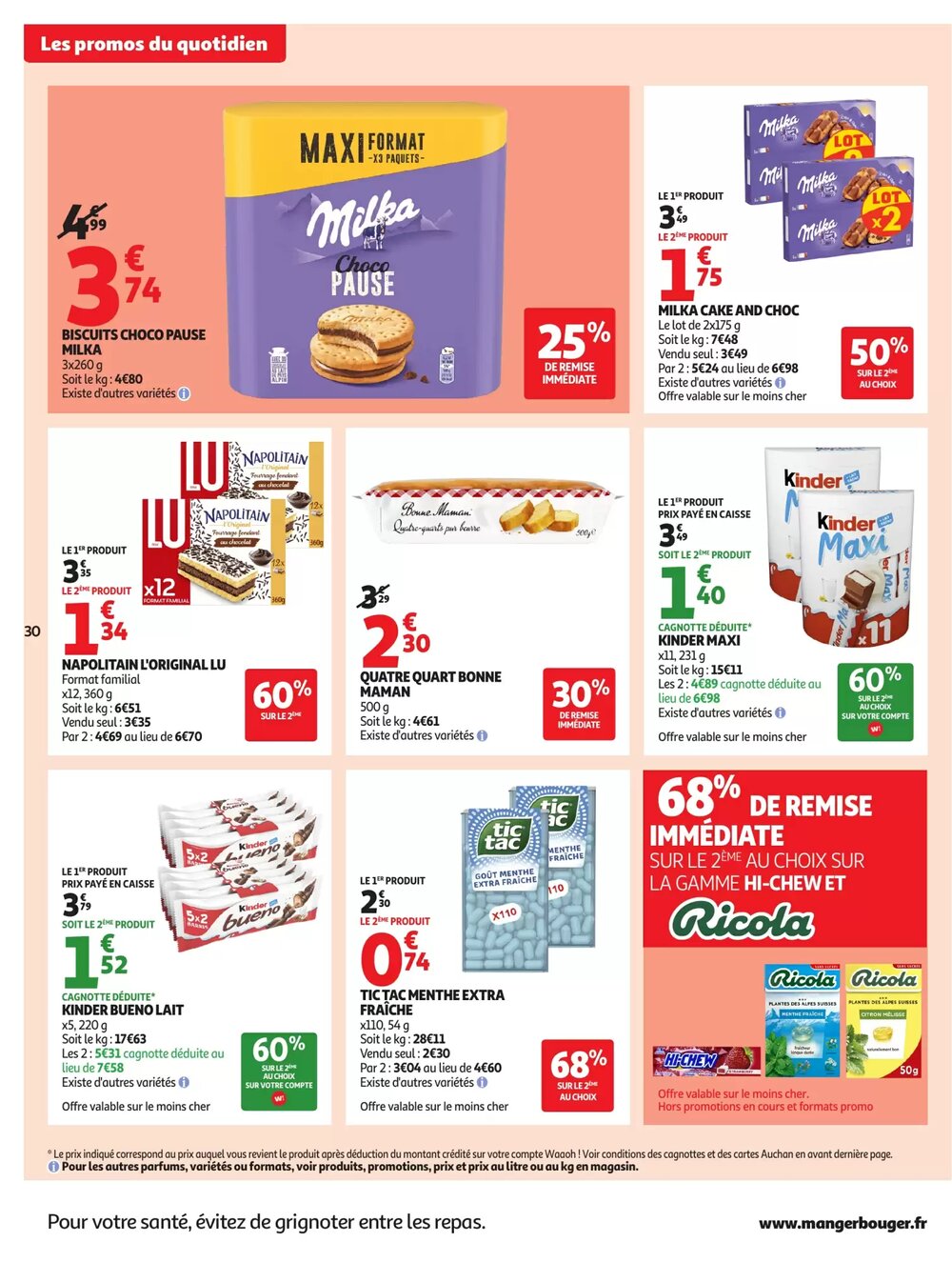 Prospectus promotionnel Auchan valable à partir du 06/01/2026 - Page 30.