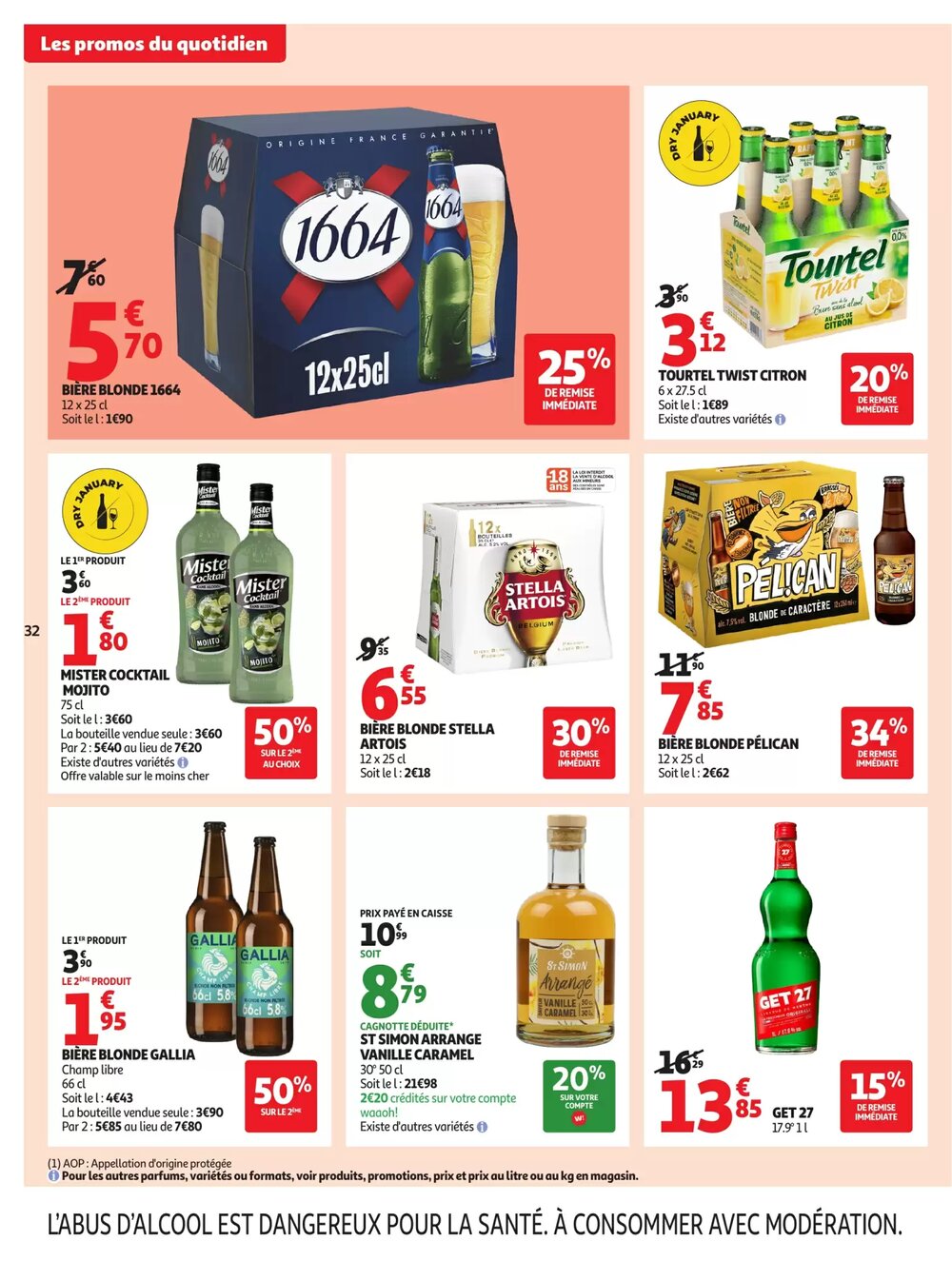 Prospectus promotionnel Auchan valable à partir du 06/01/2026 - Page 32.