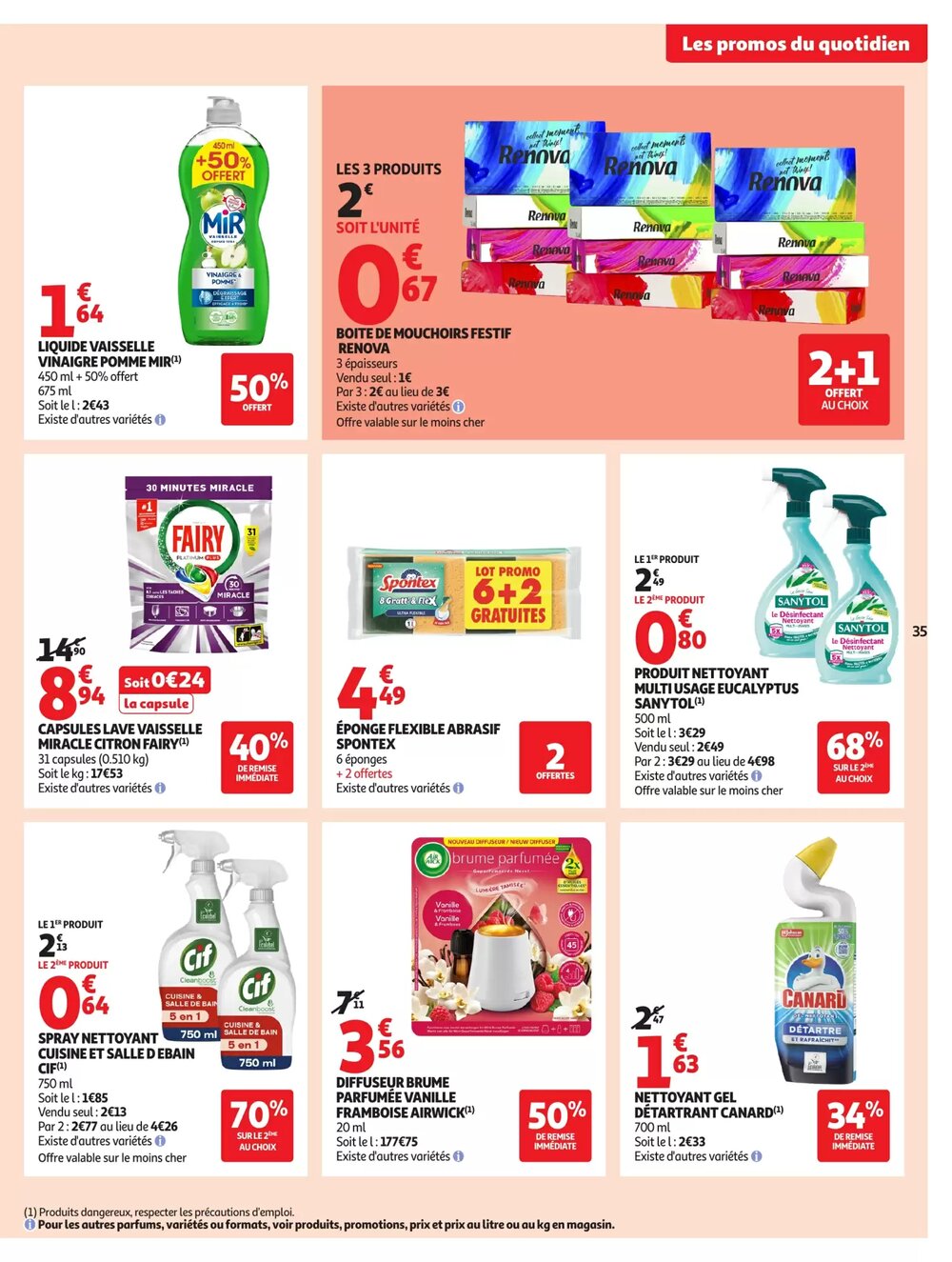 Prospectus promotionnel Auchan valable à partir du 06/01/2026 - Page 35.
