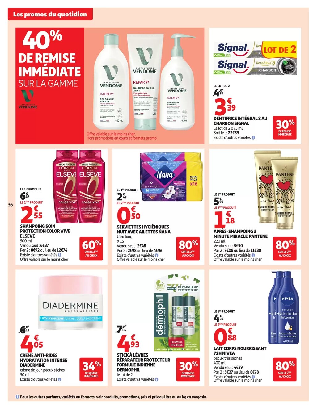 Prospectus promotionnel Auchan valable à partir du 06/01/2026 - Page 36.