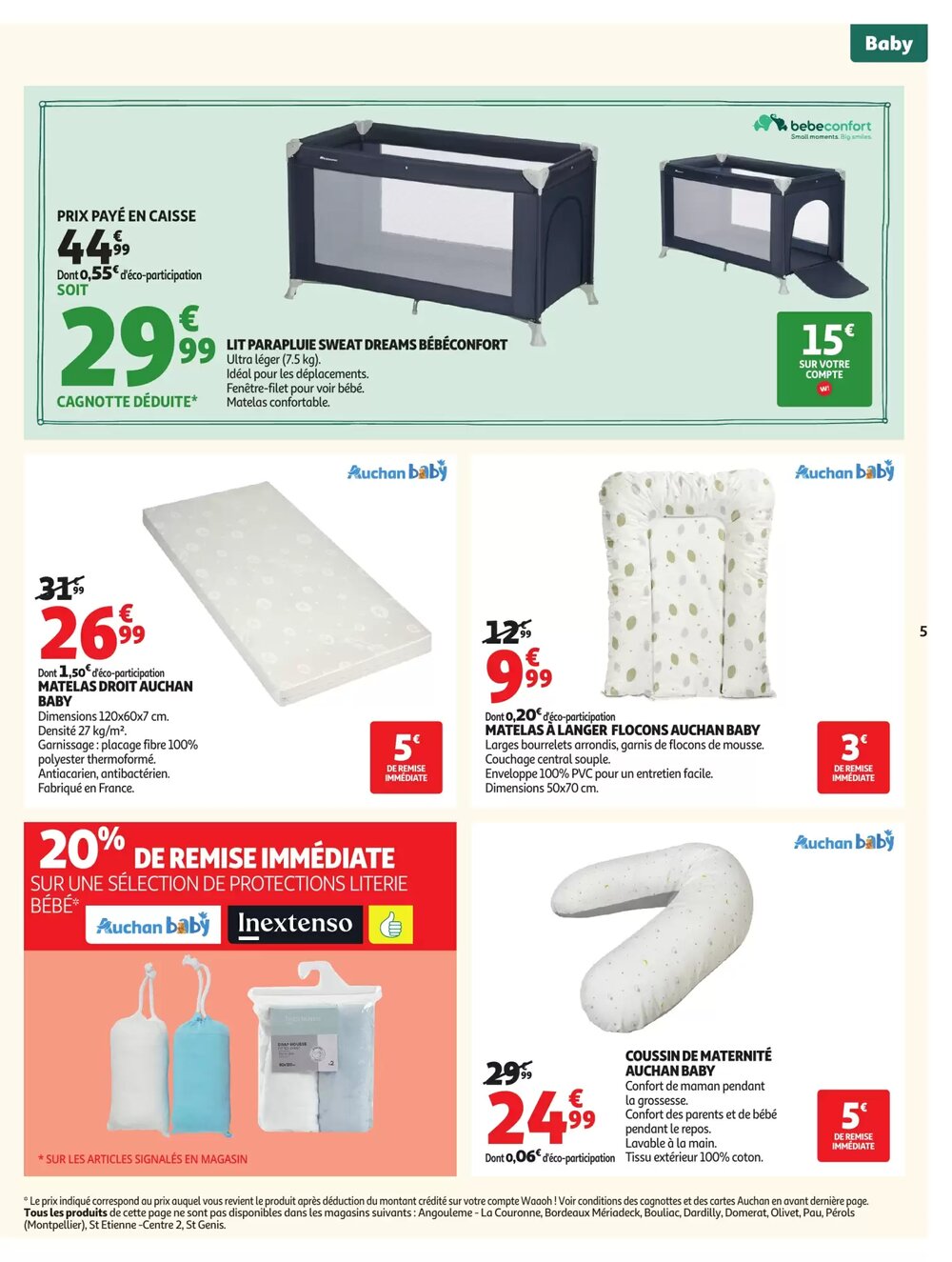 Prospectus promotionnel Auchan valable à partir du 06/01/2026 - Page 5.