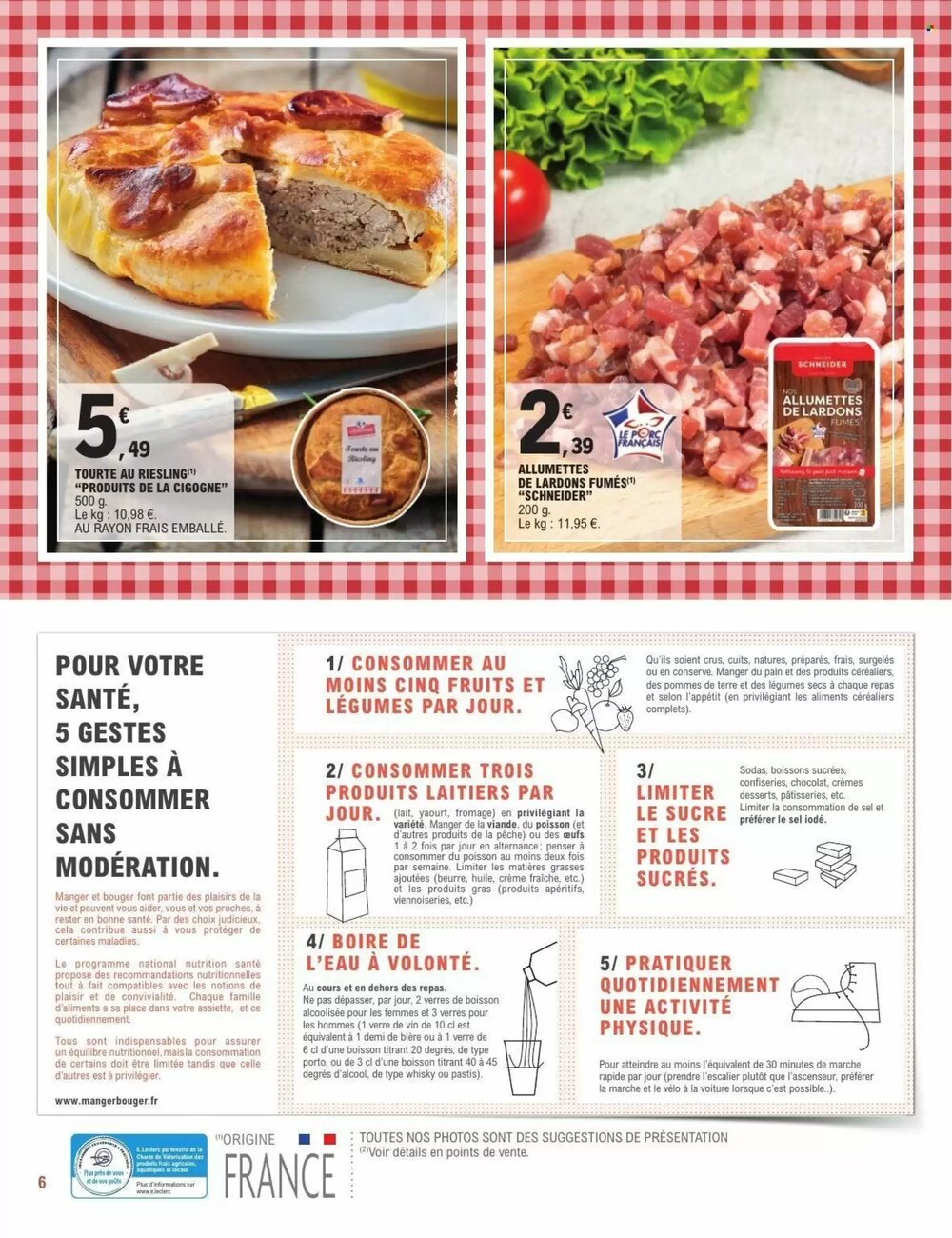Prospectus promotionnel E.Leclerc valable à partir du 06/01/2026 - Page 6.