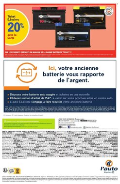 Prospectus promotionnel E.Leclerc L'Auto valable à partir du 06/01/2026 - Page 8.
