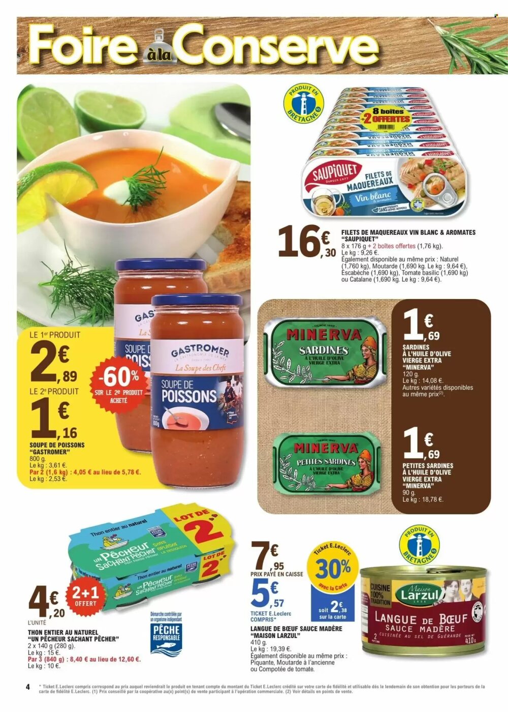 Prospectus promotionnel E.Leclerc valable à partir du 06/01/2026 - Page 4.