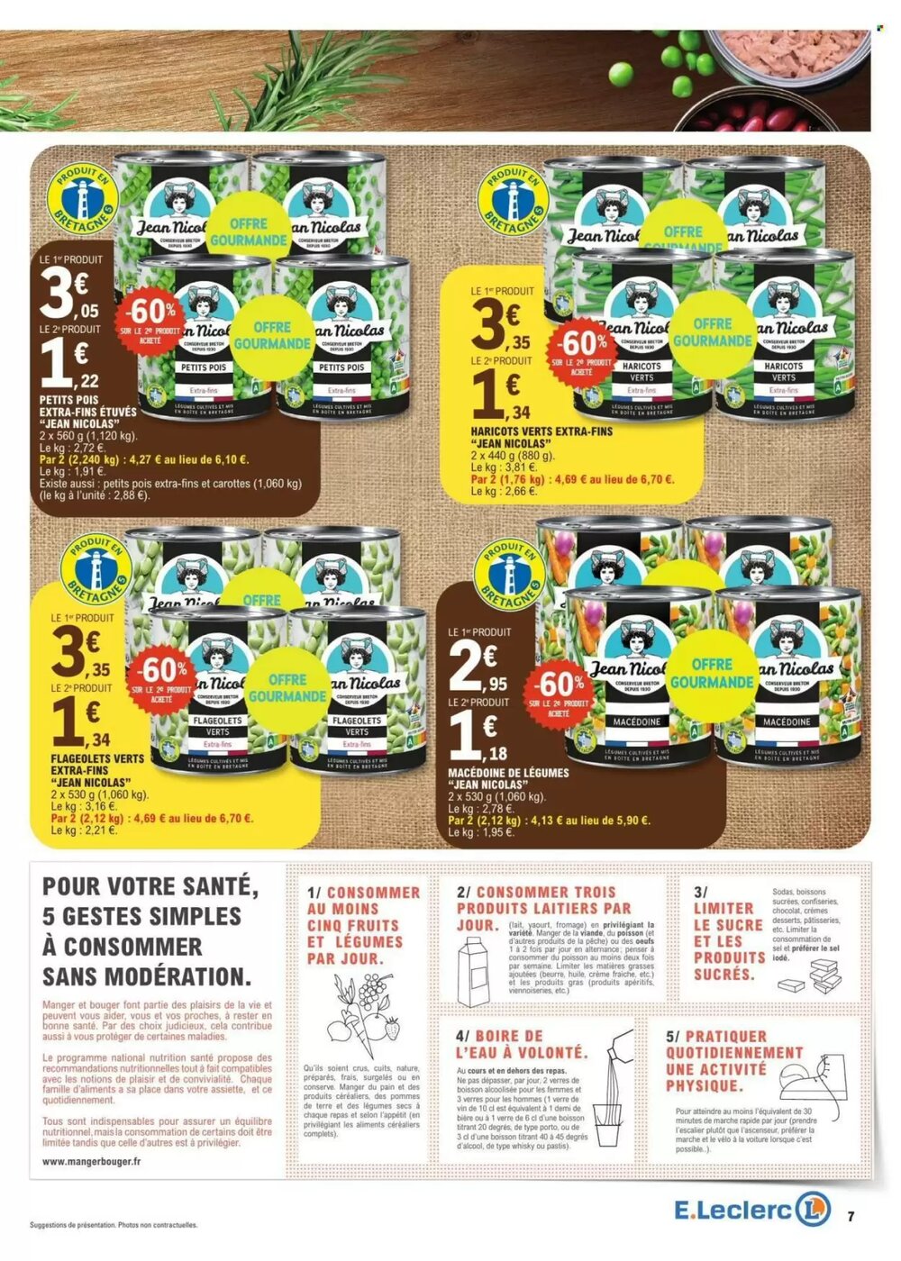 Prospectus promotionnel E.Leclerc valable à partir du 06/01/2026 - Page 7.