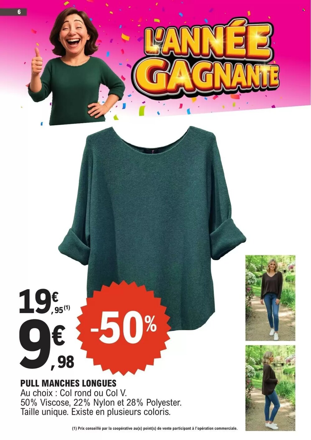 Prospectus promotionnel E.Leclerc valable à partir du 06/01/2026 - Page 6.