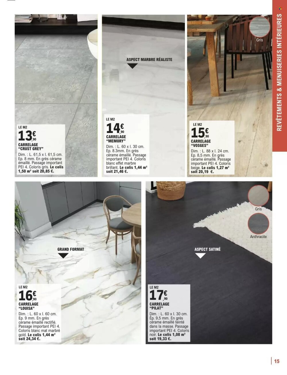 Prospectus promotionnel E.Leclerc Brico valable à partir du 06/01/2026 - Page 15.
