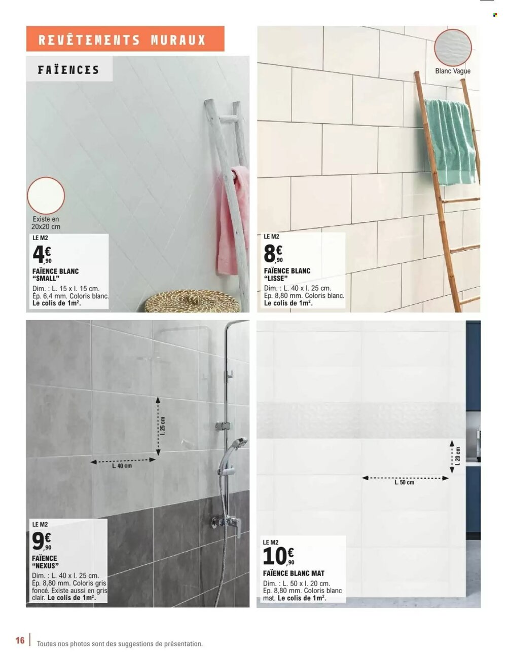 Prospectus promotionnel E.Leclerc Brico valable à partir du 06/01/2026 - Page 16.