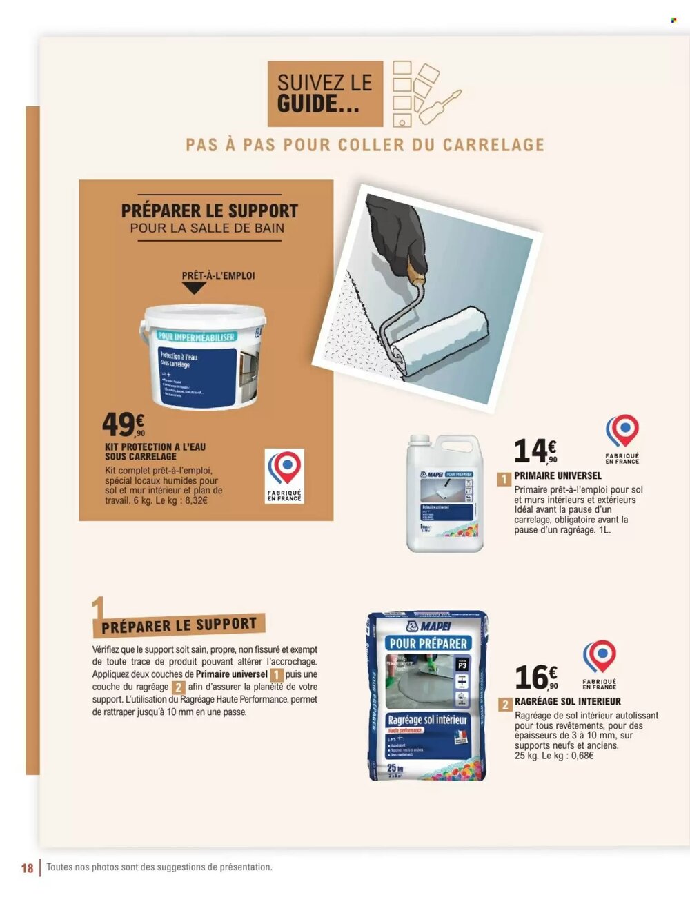 Prospectus promotionnel E.Leclerc Brico valable à partir du 06/01/2026 - Page 18.