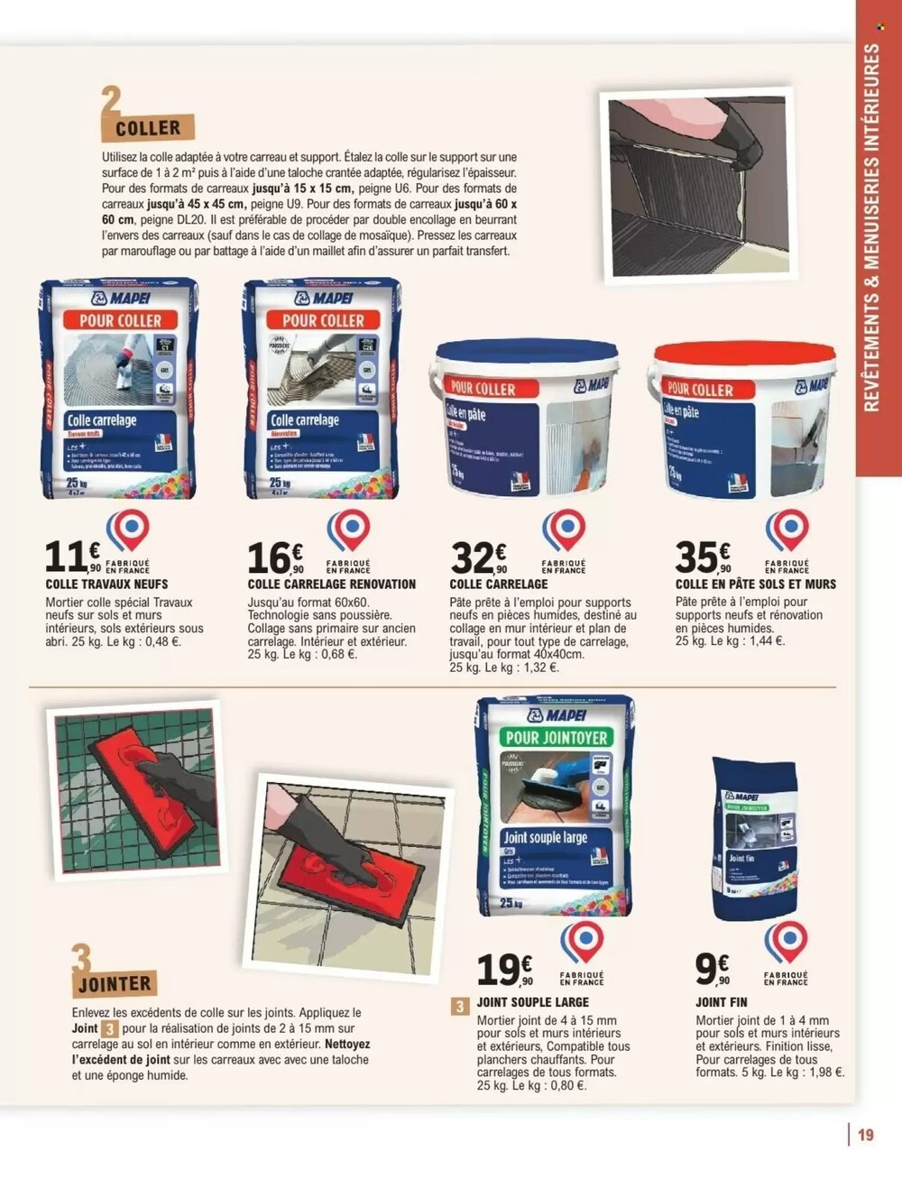 Prospectus promotionnel E.Leclerc Brico valable à partir du 06/01/2026 - Page 19.