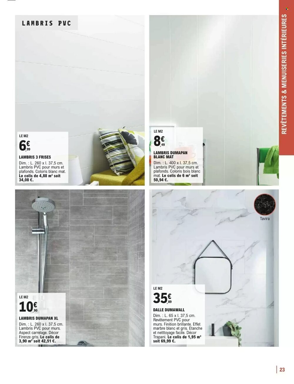 Prospectus promotionnel E.Leclerc Brico valable à partir du 06/01/2026 - Page 23.
