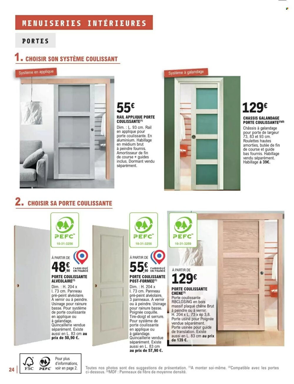 Prospectus promotionnel E.Leclerc Brico valable à partir du 06/01/2026 - Page 24.