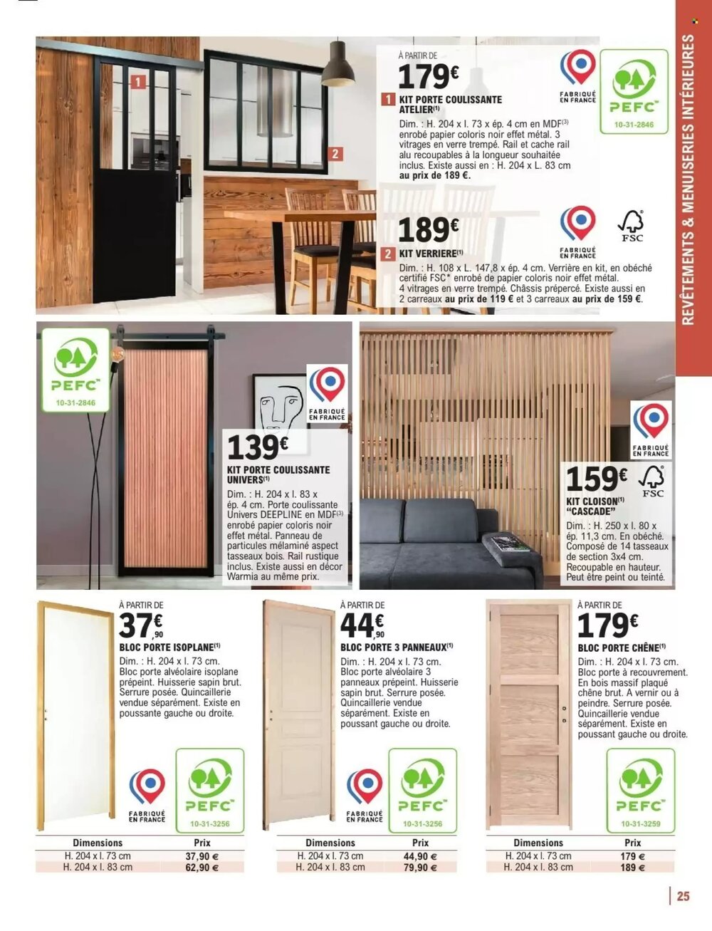 Prospectus promotionnel E.Leclerc Brico valable à partir du 06/01/2026 - Page 25.