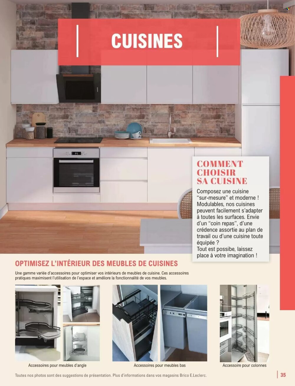 Prospectus promotionnel E.Leclerc Brico valable à partir du 06/01/2026 - Page 35.