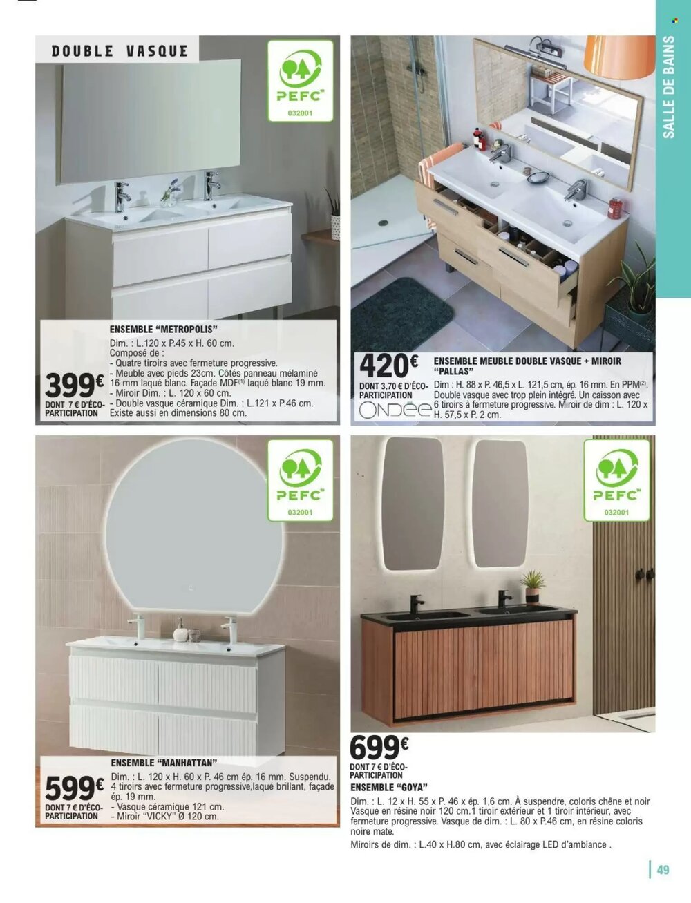 Prospectus promotionnel E.Leclerc Brico valable à partir du 06/01/2026 - Page 49.