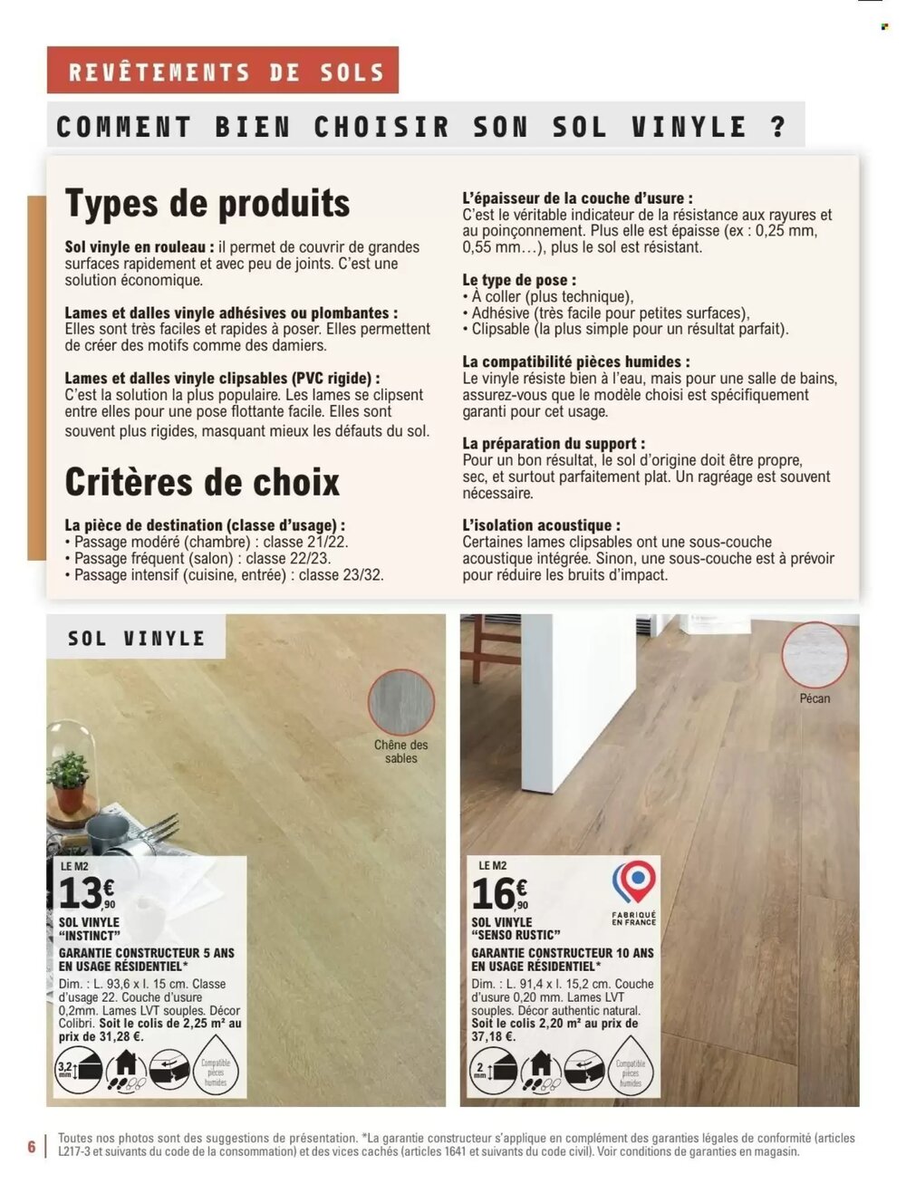 Prospectus promotionnel E.Leclerc Brico valable à partir du 06/01/2026 - Page 6.