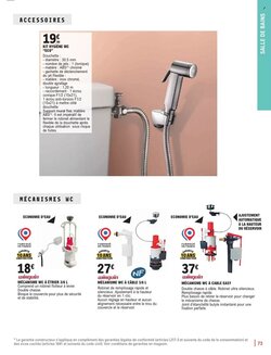 Prospectus promotionnel E.Leclerc Brico valable à partir du 06/01/2026 - Page 73.