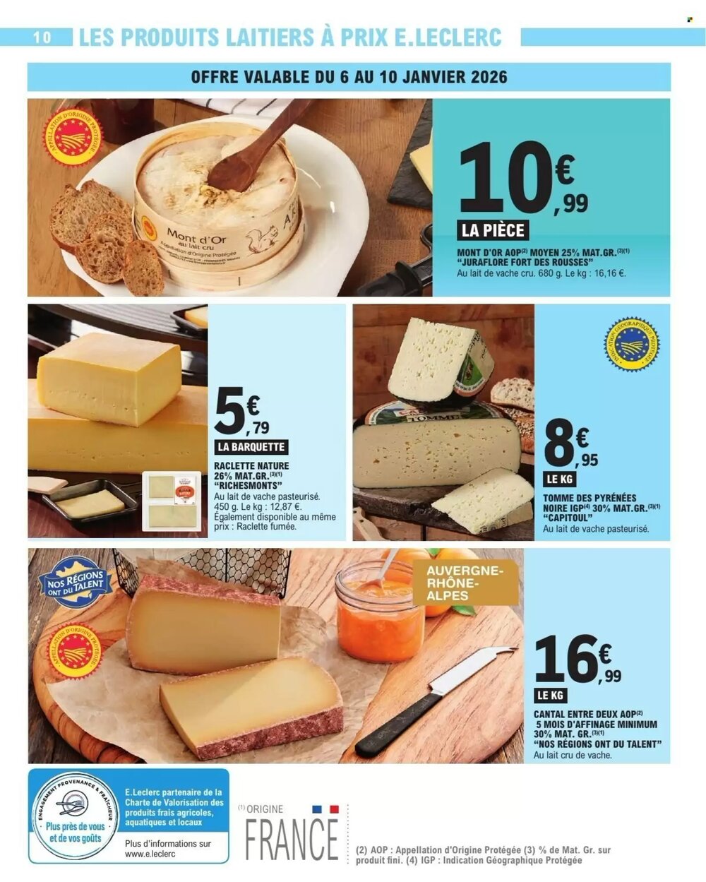 Prospectus promotionnel E.Leclerc valable à partir du 06/01/2026 - Page 10.