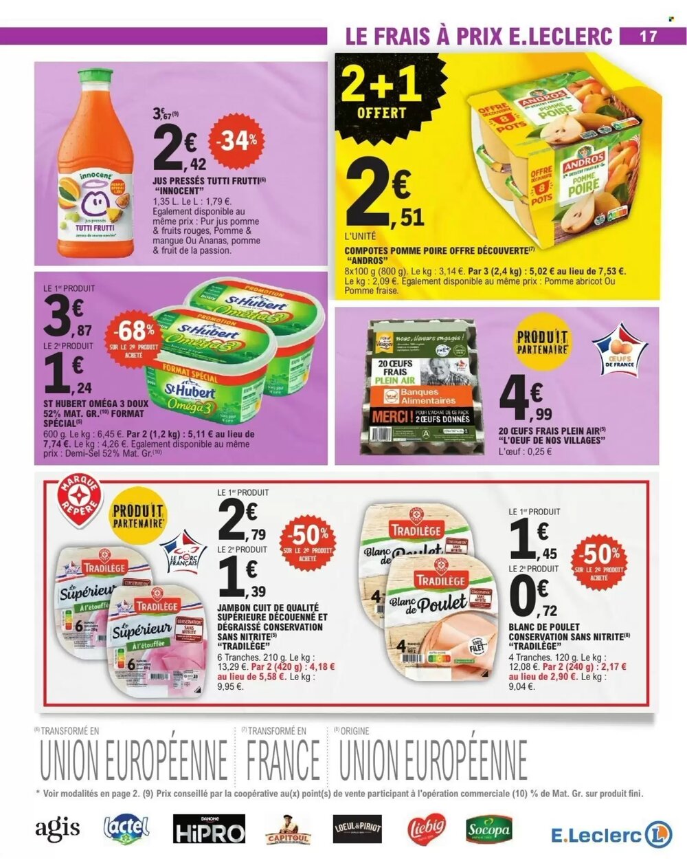 Prospectus promotionnel E.Leclerc valable à partir du 06/01/2026 - Page 17.