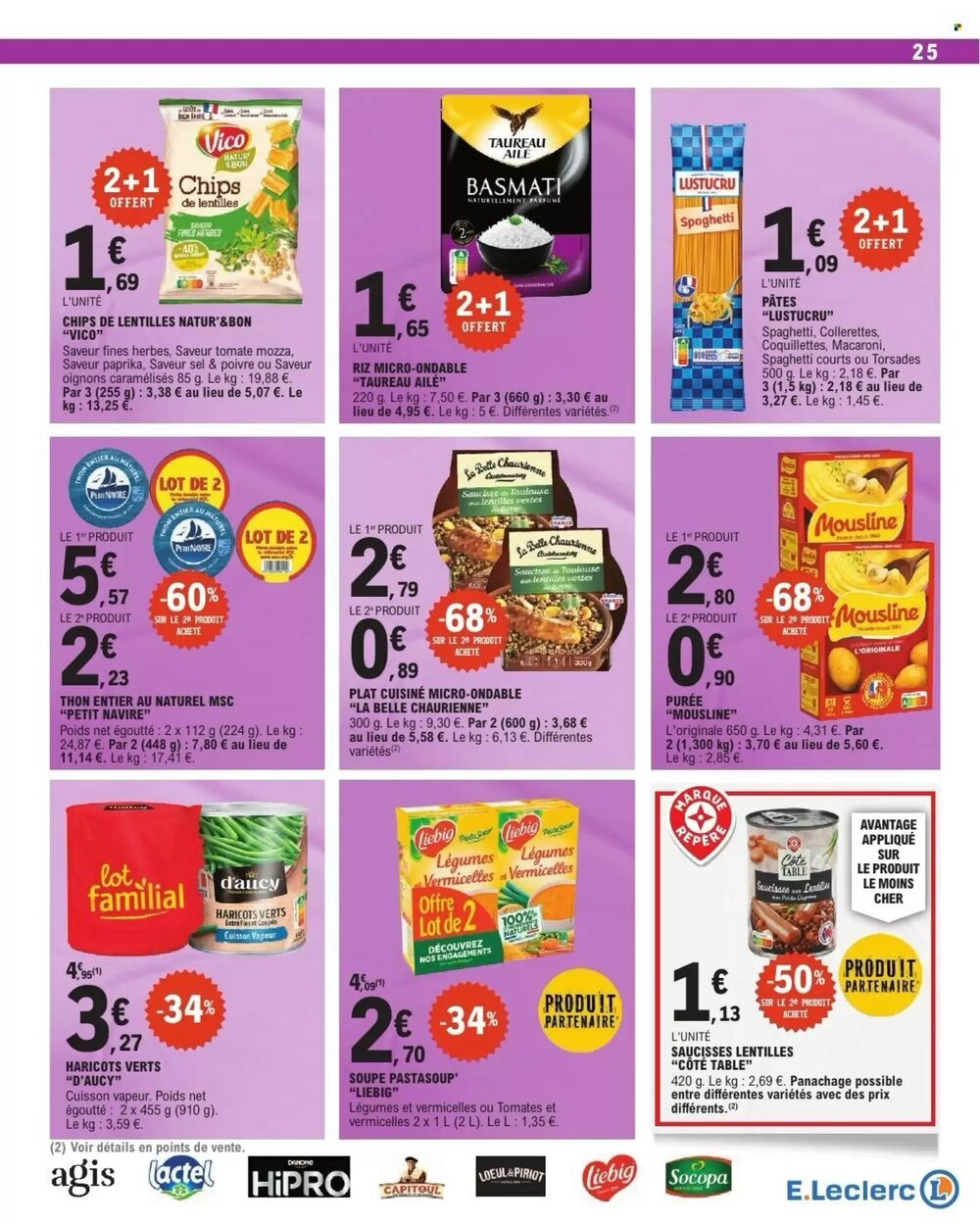 Prospectus promotionnel E.Leclerc valable à partir du 06/01/2026 - Page 25.