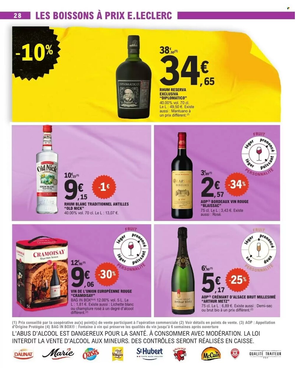 Prospectus promotionnel E.Leclerc valable à partir du 06/01/2026 - Page 28.