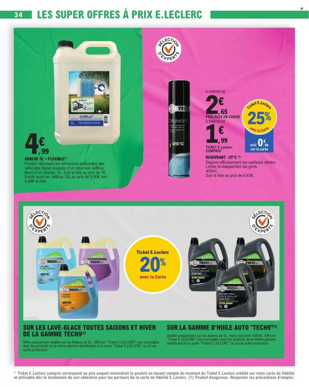 Prospectus promotionnel E.Leclerc valable à partir du 06/01/2026 - Page 34.