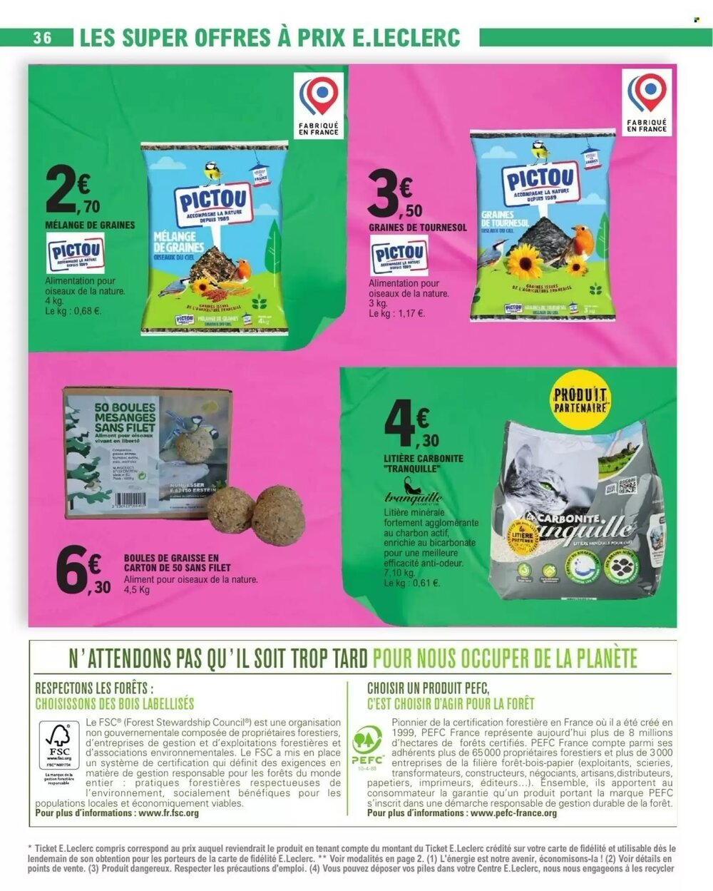 Prospectus promotionnel E.Leclerc valable à partir du 06/01/2026 - Page 36.