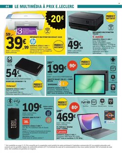 Prospectus promotionnel E.Leclerc valable à partir du 06/01/2026 - Page 44.