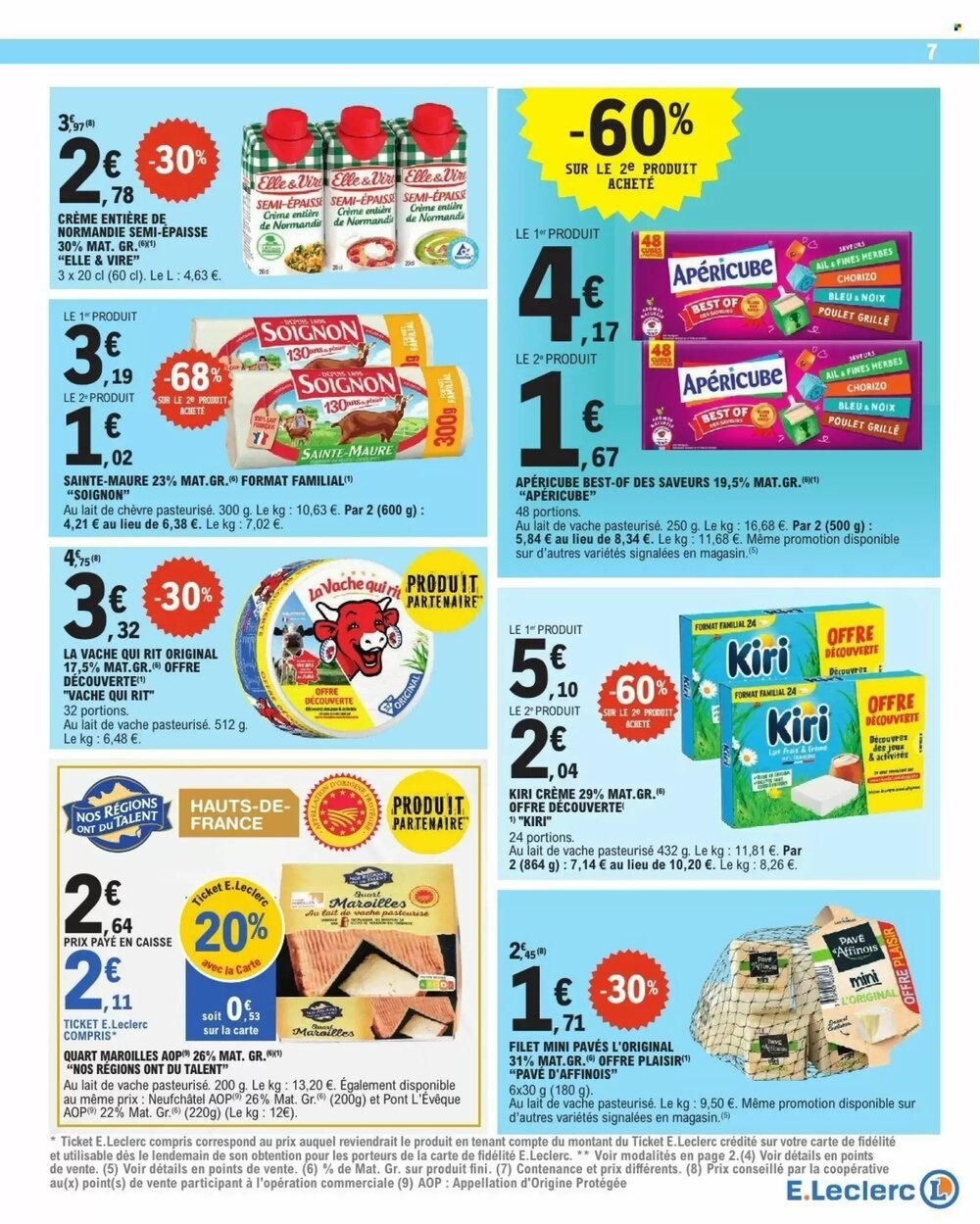 Prospectus promotionnel E.Leclerc valable à partir du 06/01/2026 - Page 7.