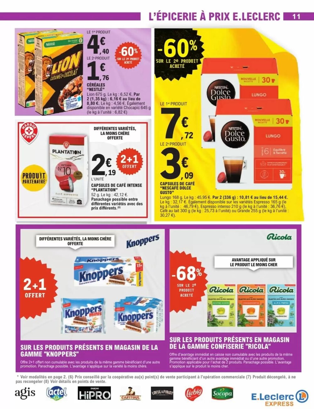 Prospectus promotionnel E.Leclerc Express valable à partir du 06/01/2026 - Page 11.