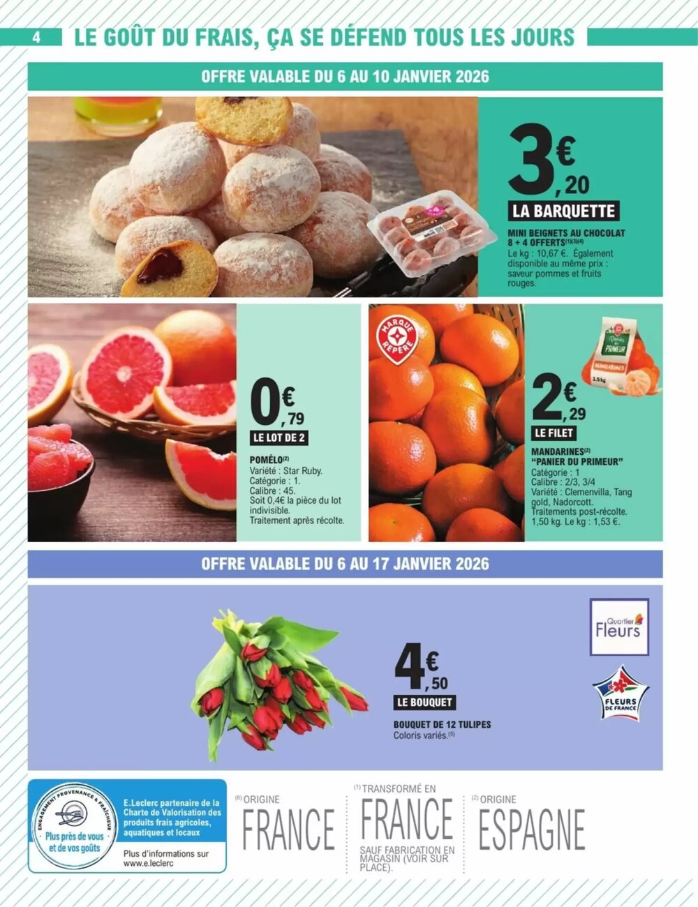 Prospectus promotionnel E.Leclerc Express valable à partir du 06/01/2026 - Page 4.