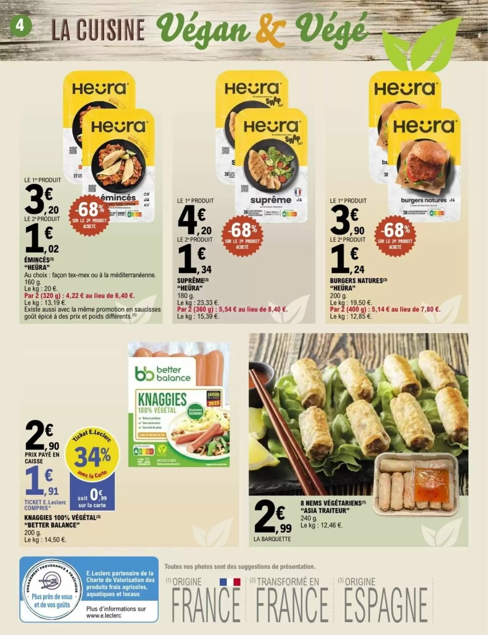 Prospectus promotionnel E.Leclerc valable à partir du 06/01/2026 - Page 4.