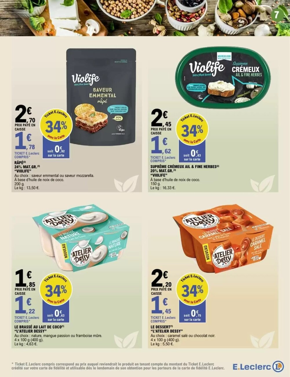 Prospectus promotionnel E.Leclerc valable à partir du 06/01/2026 - Page 7.